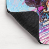Abstrakter Skater Mousepad (Ecke)