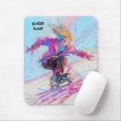 Abstrakter Skater Mousepad (Mit Mouse)