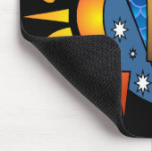 Abstrakter Skorpion Mousepad (Ecke)