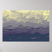 Abstrakter Sky Poster (Vorne)