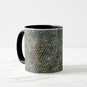 Abstrakter Snakeskin Art Tasse Cup