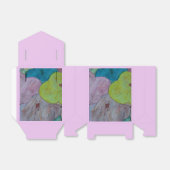 Abstrakter Sommer-Blumenstrauß Geschenkschachtel (Ungefaltet)