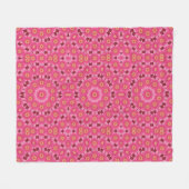 abstrakter Sommer Fleecedecke (Vorderseite (Horizontal))