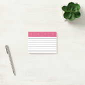 Abstrakter Sommer Post-it Klebezettel (Büro)