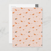 Abstrakter Sommerpool Feiertagspostkarte (Vorne/Hinten)