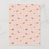 Abstrakter Sommerpool Feiertagspostkarte (Vorderseite)