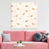 Abstrakter Sommerpool Leinwanddruck (Insitu (Wohnzimmer))