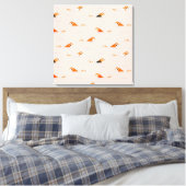 Abstrakter Sommerpool Leinwanddruck (Insitu (Schlafzimmer))