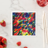 Abstrakter Sommertag Serviette (Beispiel)