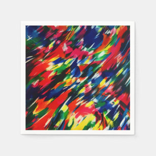 Abstrakter Sommertag Serviette