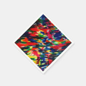 Abstrakter Sommertag Serviette (Ecke)