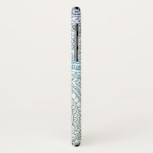 Abstrakter Sonnenaufgang des ausführlichen Case-Mate iPhone Hülle (Hinten/Links)