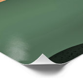 Abstrakter Sonnenaufgang, Minimalismus, Poster (Ecke)