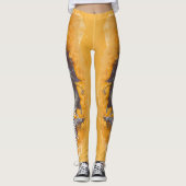 Abstrakter Sonnenuntergang 0612 Leggings (Vorderseite)