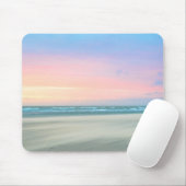 Abstrakter Sonnenuntergang am Strand von Den Haag Mousepad (Mit Mouse)