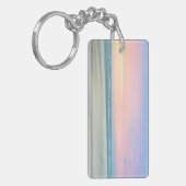 Abstrakter Sonnenuntergang in Den Haag Schlüsselanhänger (Vorderseite links)