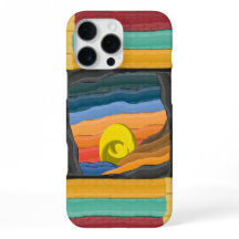 Abstrakter Sonnenuntergang