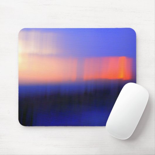 Abstrakter Sonnenuntergang Mousepad (Mit Mouse)