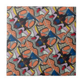 Abstrakter spanischer Stil Fliese (Vorderseite)