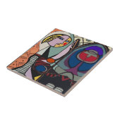 Abstrakter spanischer Stil Fliese (Seite)