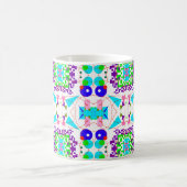 Abstrakter Spaß. Farbformate pattern.abs Kaffeetasse (Mittel)
