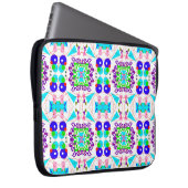 Abstrakter Spaß. Farbformate pattern.abs Laptopschutzhülle (Vorne Rechts)