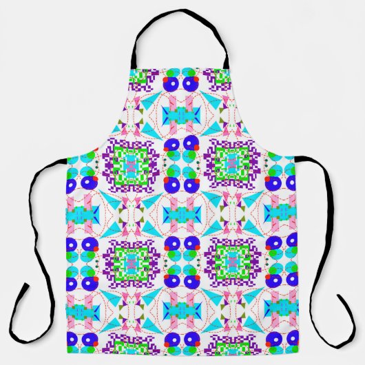 Abstrakter Spaß. Farbformate pattern.abs Schürze (Vorderseite)