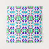 Abstrakter Spaß. Farbformate pattern.abs Wandteppich (Vorderseite)