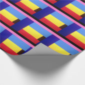 abstrakter Spaß Geschenkpapier (Ecke)