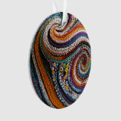 Abstrakter Spaß Ornament (Vorderseite)