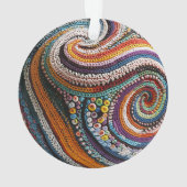 Abstrakter Spaß Ornament (Rückseite)