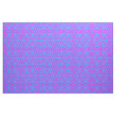Abstrakter Spaß Rosa und Blauer Zebrastreifen Stoff (Yard (91,4 cm))