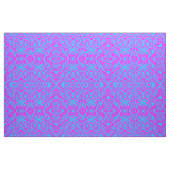 Abstrakter Spaß Rosa und Blauer Zebrastreifen Stoff (Fat Quarter (45,7 x 55,9 cm))