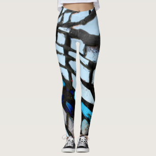 Abstrakter Spiegel-Mosaik  Leggings
