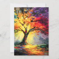 Abstrakter spiritueller Naturbaum des Lebens
