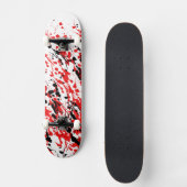 Abstrakter Splash und Tropfen Skateboard (Vorderseite)