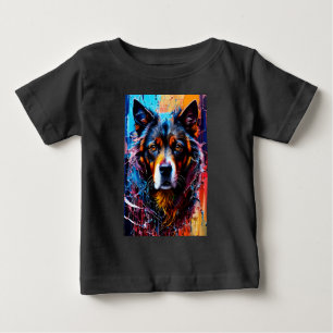 Abstrakter Splint Baby T-shirt