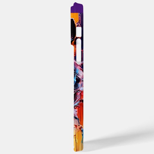 Abstrakter Splint Case-Mate iPhone Hülle (Rückseite / Links)