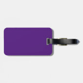 Abstrakter Splint Gepäckanhänger (Rückseite horizontal)