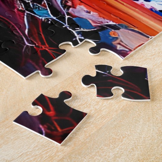 Abstrakter Splint Puzzle (Seite)