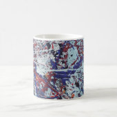 Abstrakter Spritzer gemalte Tasse (Mittel)