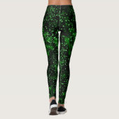 Abstrakter Spritzer Paint Leggings (Rückseite)