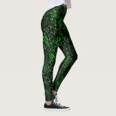 Abstrakter Spritzer Paint Leggings (Rechts)