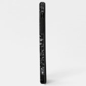 Abstrakter Spritzer Pinsel modern im Designstil Case-Mate iPhone Hülle (Hinten/Links)