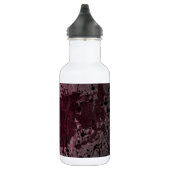 Abstrakter Spritzer Rosa Art Edelstahlflasche (Rechts)