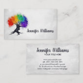 Abstrakter Spritzer Visitenkarte (Vorne/Hinten)