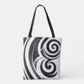 Abstrakter Stamm Tote Tasche (Rückseite)