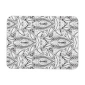 Abstrakter Stammdoodle Magnet (Horizontal)