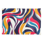 Abstrakter Standard-Single Kissenbezug (Rückseite)