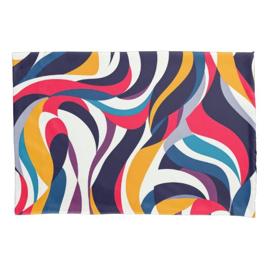 Abstrakter Standard-Single Kissenbezug (Vorderseite)